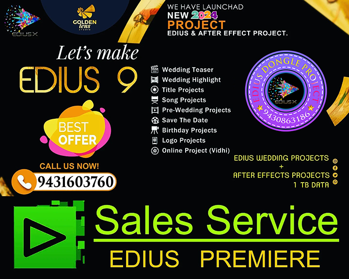 Edius X Cinematic Wedding Projects Free Download for Dongle